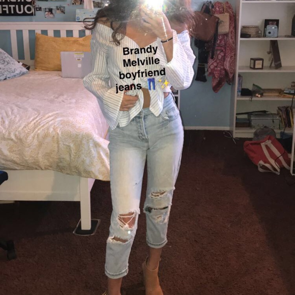 Brandy Melville boyfriend jeans - Picture 4 of 8